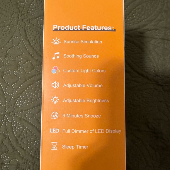 Sunrise Alarm Clock Model R7 - Picture 2 of 2